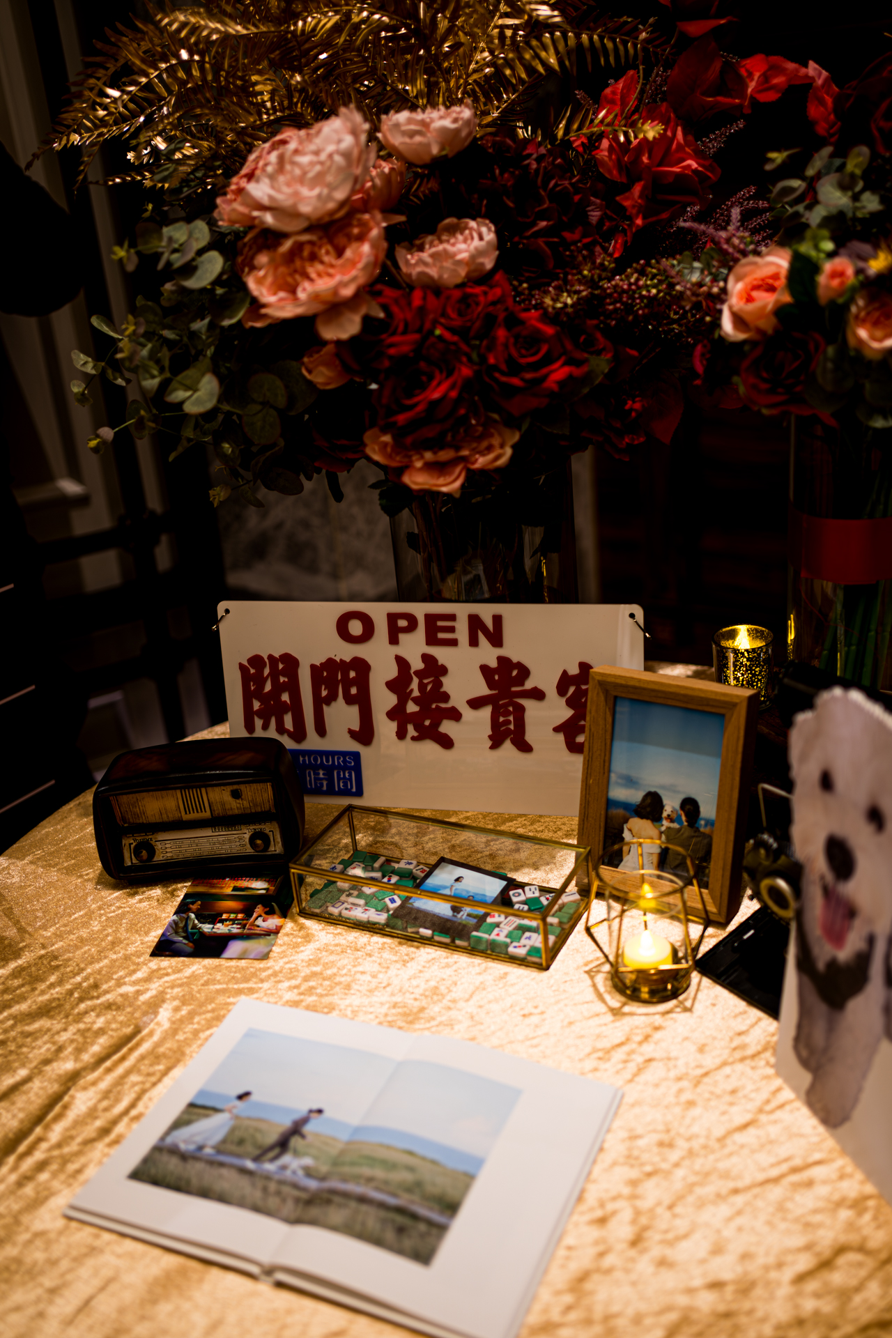 政大新人 港風復古婚禮現場