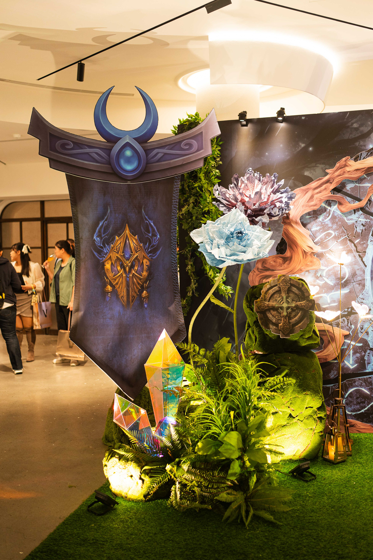 月形標記直幅